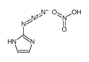 2-azido-1H-imidazole,nitric acid Structure