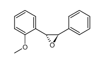(2R,3R)-2-(2-methoxyphenyl)-3-phenyl oxirane Structure
