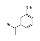 3-(1-bromoethenyl)aniline结构式