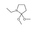 1-ethyl-2,2-dimethoxypyrrolidine结构式