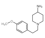 1-(4-METHOXYPHENETHYL)PIPERIDIN-4-AMINE structure