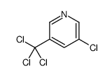 3-chloro-5-(trichloromethyl)pyridine结构式