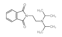 2-[2-(dipropan-2-ylamino)ethyl]isoindole-1,3-dione Structure