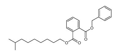 8-methylnonyl phenylmethyl phthalate结构式