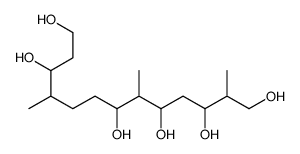 2,6,10-trimethyltridecane-1,3,5,7,11,13-hexol结构式