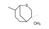 4,8-dimethyl-2-thiabicyclo[3.3.1]nonan-4-ol Structure