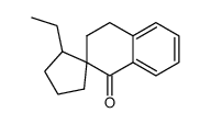 2-ethyl-3',4'-dihydro-spiro[cyclopentane-1,2'-naphthalen]-1'-one结构式