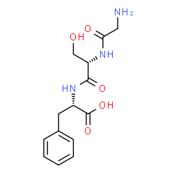 H-GLY-SER-PHE-OH结构式