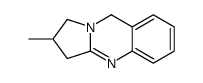 1,2,3,9-TETRAHYDRO-2-METHYL-PYRROLO[2,1-B]QUINAZOLINE structure