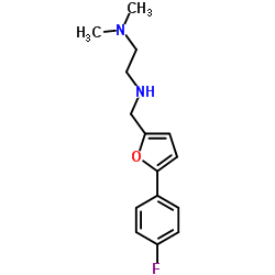 N'-[5-(4-FLUORO-PHENYL)-FURAN-2-YLMETHYL]-N,N-DIMETHYL-ETHANE-1,2-DIAMINE结构式