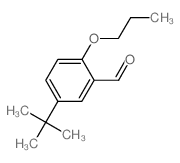 5-(tert-Butyl)-2-propoxybenzaldehyde Structure