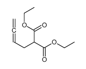 diethyl 2-buta-2,3-dienylpropanedioate Structure
