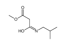 methyl 3-(2-methylpropylamino)-3-oxopropanoate结构式