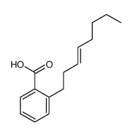 2-oct-3-enylbenzoic acid Structure