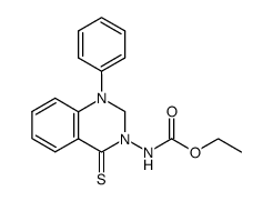 ethyl (1-phenyl-4-thioxo-1,4-dihydroquinazolin-3(2H)-yl)carbamate结构式