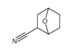 7-oxabicyclo[2.2.1]heptane-2-carbonitrile结构式