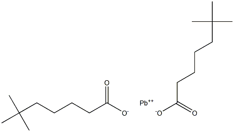 Neononanoic acid, lead salt, basic结构式
