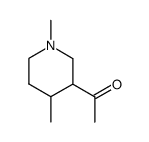 Ethanone, 1-(1,4-dimethyl-3-piperidinyl)- (9CI) picture