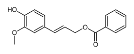 benzoate of trans-coniferyl alcohol Structure