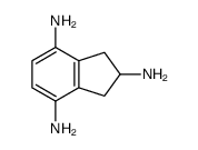 2,3-dihydro-1H-indene-2,4,7-triamine Structure