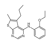 N-(2-ethoxyphenyl)-6-methyl-5-propylthieno[2,3-d]pyrimidin-4-amine Structure