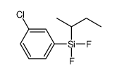 butan-2-yl-(3-chlorophenyl)-difluorosilane Structure