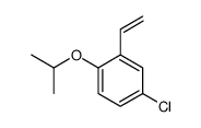 4-chloro-2-ethenyl-1-propan-2-yloxybenzene Structure