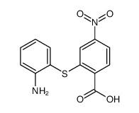 2-(2-aminophenyl)sulfanyl-4-nitrobenzoic acid结构式
