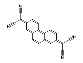 2-[7-(dicyanomethylidene)phenanthren-2-ylidene]propanedinitrile Structure