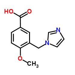 3-(1H-Imidazol-1-ylmethyl)-4-methoxybenzoic acid Structure