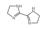 2-(4,5-dihydro-1H-imidazol-2-yl)-4,5-dihydro-1H-imidazole结构式