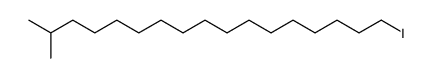 1-iodo-16-methyl-heptadecane Structure