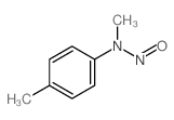 N-Methyl-N-nitroso-P-toluidine Structure