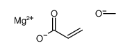 magnesium,methanolate,prop-2-enoate结构式