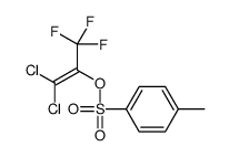 (1,1-dichloro-3,3,3-trifluoroprop-1-en-2-yl) 4-methylbenzenesulfonate结构式