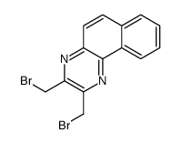 2,3-bis(bromomethyl)benzo[f]quinoxaline Structure