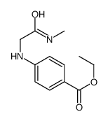 ethyl 4-[[2-(methylamino)-2-oxoethyl]amino]benzoate结构式