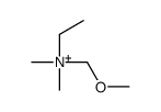 ethyl-(methoxymethyl)-dimethylazanium Structure