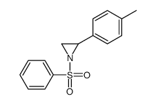 1-(benzenesulfonyl)-2-(4-methylphenyl)aziridine Structure