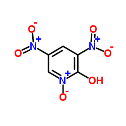 3,5-Dinitropyridin-2-ol 1-oxide Structure