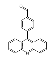 9-(4-formylphenyl)acridine Structure