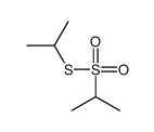 2-propan-2-ylsulfonylsulfanylpropane结构式