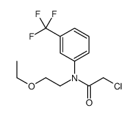 2-chloro-N-(2-ethoxyethyl)-N-[3-(trifluoromethyl)phenyl]acetamide Structure