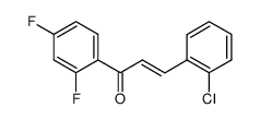 2',4'-difluoro-2-chlorochalcone Structure