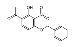 1-(4-(benzyloxy)-2-hydroxy-3-nitrophenyl)ethanone Structure