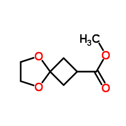 5,8-二氧杂螺[3.4]辛烷-2-羧酸甲酯结构式