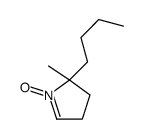 5-butyl-5-methyl-1-pyrroline 1-oxide structure