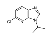 5-氯-3-异丙基-2-甲基-3H-咪唑并[4,5-b]吡啶结构式