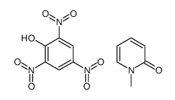 1-methylpyridin-2-one,2,4,6-trinitrophenol结构式