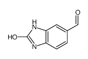 1H-Benzimidazole-5-carboxaldehyde,2,3-dihydro-2-oxo-(9CI) structure